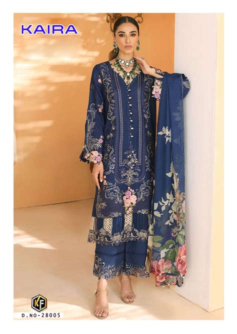 KEVAL FAB KAIRA VOL 28 LAWN COTTON DIGITAL KARACHI PRINT SALWAR SUITS ...