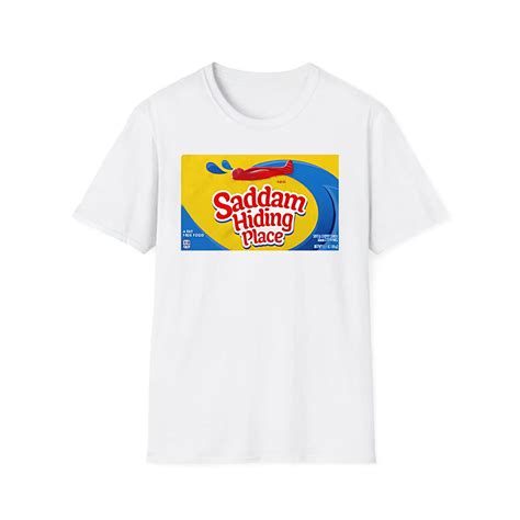 Saddam Hiding Place Spot Gummies Shirt - GullClothes