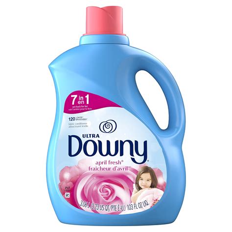 Downy Ultra Laundry Fabric Softener Liquid April Fresh Scent 120 ...