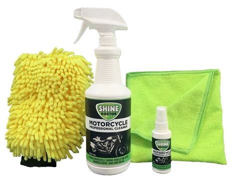 Shine Doctor Motorcycle Cleaning Kit. Cleans Chrome, | Ubuy India