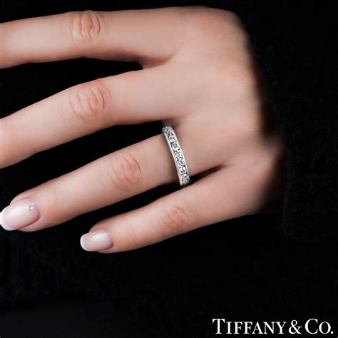 Tiffany & Co. Platinum Diamond Full Eternity Ring 1.98ct | Rich Diamonds