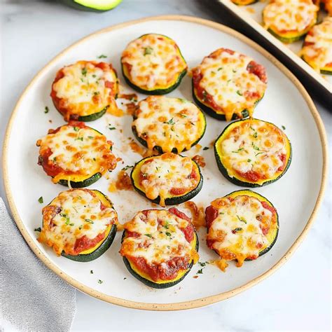 Zucchini Pizza Bites