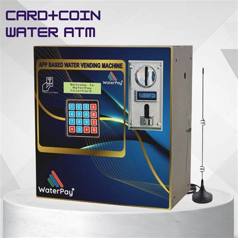 Waterpay Pro-Coin+Card Water ATM Machine