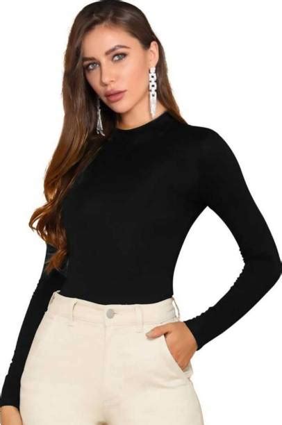 Black Top Full Sleeve - Buy Black Top Full Sleeve online at Best Prices ...