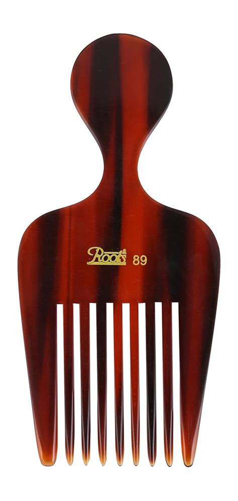 Buy ROOTS Bun Comb | Wide Teeth Comb | Smooth Rounded Teeth prevent ...