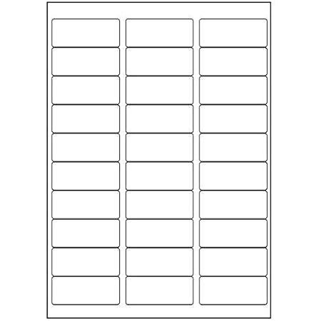 K3 Multi Purpose Self Adhesive Labels (Lable Size 66.5 x 27.5 mm, 30 ...
