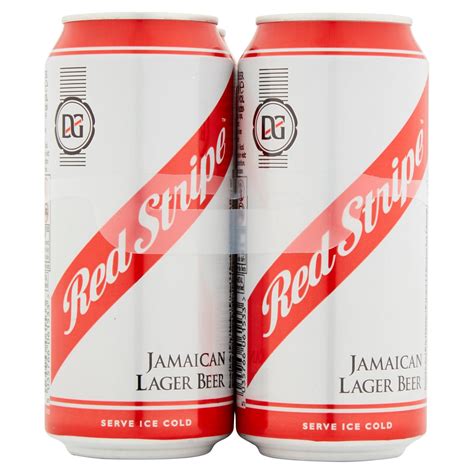 Red Stripe Jamaican Lager Beer 24 x 440ml Cans – Fletcher Drinks