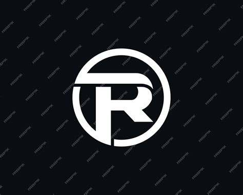 Premium Vector | R circle logo design template illustration