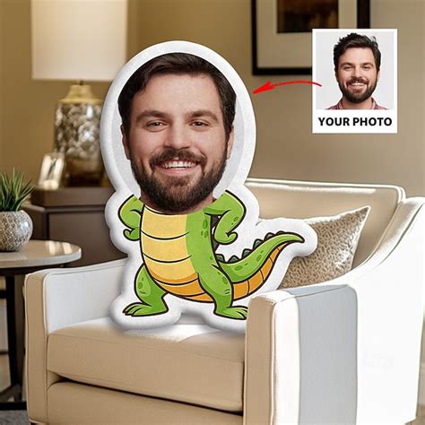 Personalized Customized Photo Face Pillow Creative DIY Humanoid Cushion ...