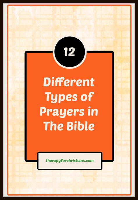 Unlocking Spiritual Insights: A Guide to the 12 Types of Prayer
