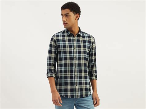 Regular Fit Spread Collar Checkered Shirt – United Colors of Benetton Store