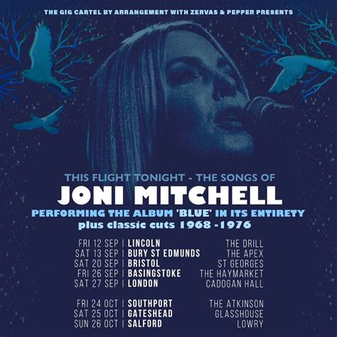 This Flight Tonight The Songs Of Joni Mitchell // Bristol St Georges ...