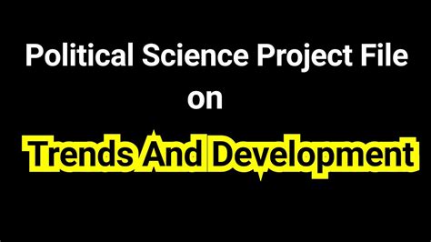Image result for Political Science Project File