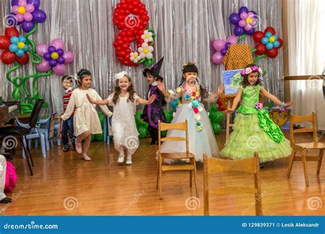 Odessa, Ukraine - March 4, 2016: Children`s Music Groups Singing ...