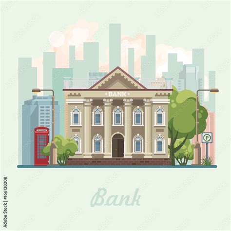 Bank Building Vector 的图像结果