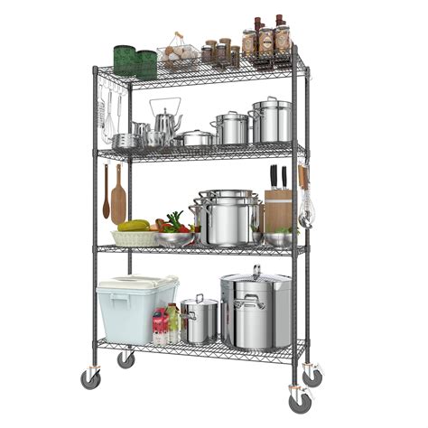 Buy Leteuke Wire Shelving Unit NSF Certified Commercial Heavy Duty ...