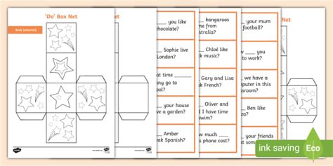 Do and Does Sorting Cards and Boxes (teacher made) - Twinkl