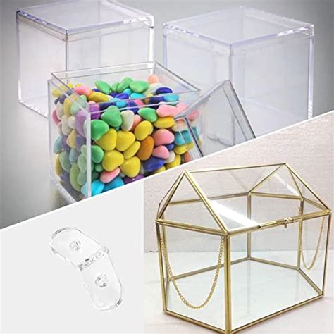 INCREWAY L Brackets Transparent 20Pcs Clear Acrylic India | Ubuy