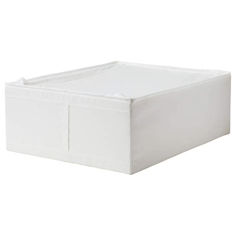 Ikea Square Skubb Storage Case (White, 44X55X19 Cm (17 ¼X21 ¾X7 ½ ...