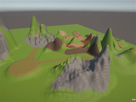Unity 2022 Terrain Tutorial 的图像结果