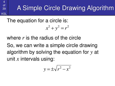 Image result for Circle Algorithm Explanation