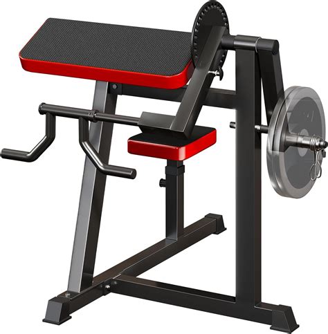 Amazon.com: 2-in-1 Bicep Tricep Curl Machine with Adjustable Seat ...