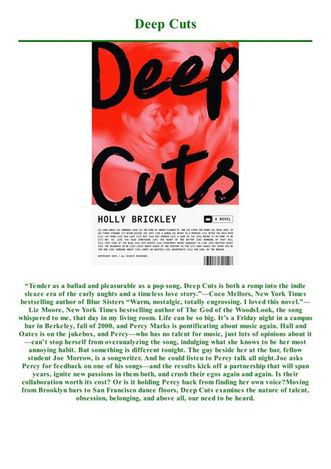 Deep Cuts Holly Brickley