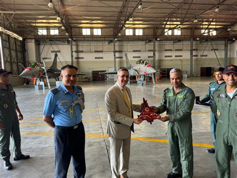 Indian envoy visits Berighat Air Base to meet IAF contingent in Egypt