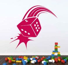 The Rolling Dice Wall Sticker