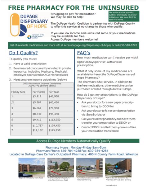 Access DuPage Program Brochure - DuPage Health Coalition