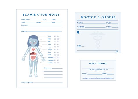 Doctor's Office Dramatic Play Free Printables | All FREE Printables