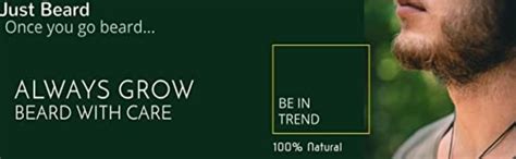 JUST BEARD Ayurvedic Beard Growth Oil and Beard Softner For Men,50ml ...