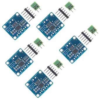 5pcs INA219 Bi-Directional DC Current Power Supply Sensor Breakout ...