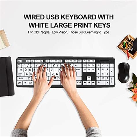 Image result for Large Print Computer Keyboard