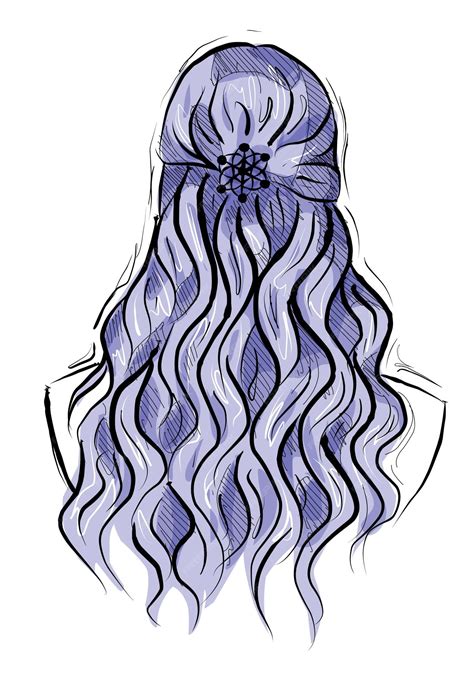Drawing Curly Hair