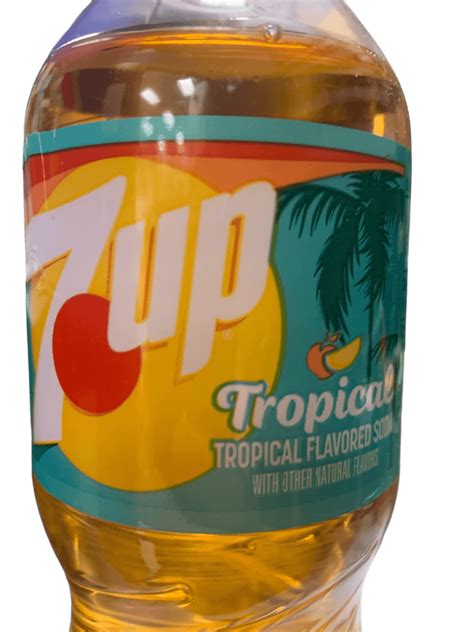 7 UP Tropical Flavoured Soda 591ML - U.S Version