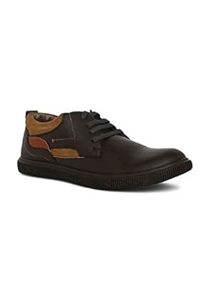 Buy Jaripeo Wilfred Premium Vegan Synthetic Brown Casual Shoes for Mens ...