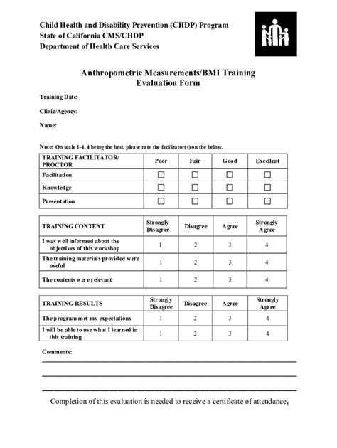 Fillable Online health co santa-cruz ca Anthropometric Measurements/BMI ...