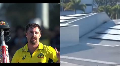 Colossal! Travis Head Belts A Six On The Roof Of Mackay's Stadium ...