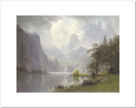 SMART ART - 'in The Mountains, 1867' by Albert Bierstadt - Fine Art ...