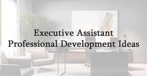 Image result for Executive Assistant Professional Development