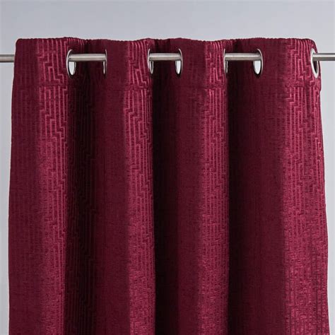 Buy Calamus Jacquard Room Darkening Door Curtain from Home Centre at ...