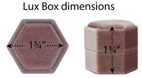Buy The Lux Box: Gorgeous Antique Velvet Geometric Ring Boxes For ...