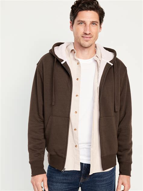 Cozy Sherpa-Lined Zip Hoodie For Men Old Navy, 47% OFF