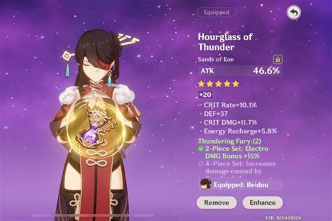 Build Genshin Impact Beidou As The Best Sub-DPS For Dendro Teams