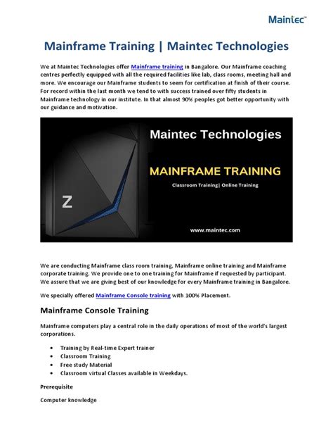 Mainframe Full-Course 的图像结果