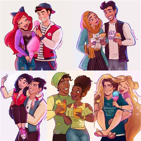 Disney Couple Fan Art