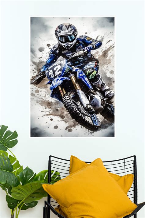 YAMAHA YZ450F | Bike Posters – The Poster Valley