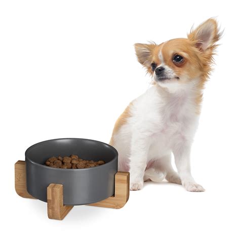 Relaxdays Gamelle pour chien, 850 ml, pour nourriture & eau, bol avec ...