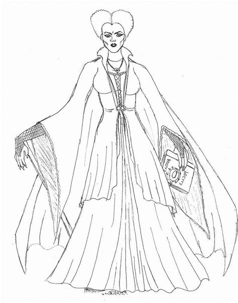 Printable Hocus Pocus Coloring Pages